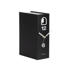 Stolové hodiny Book Owl Karlsson KA6163BK, 25cm